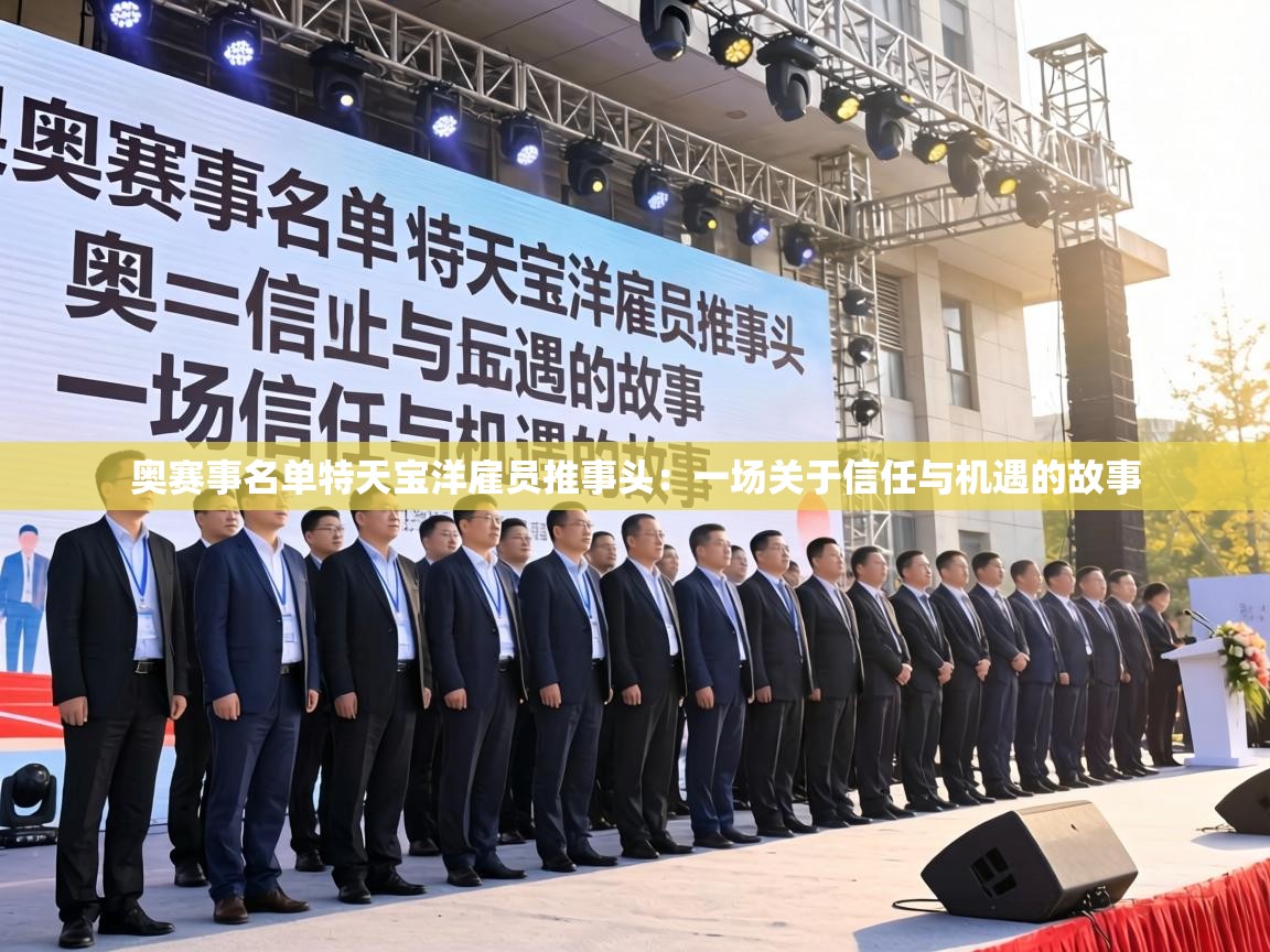 奥赛事名单特天宝洋雇员推事头：一场关于信任与机遇的故事